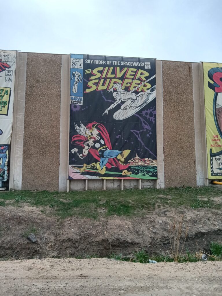 Silver Surfer Outside Mile High Comics